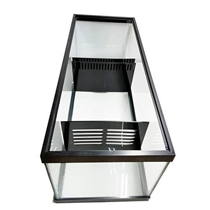 Bubblefin Aquarium Sump Refugium DIY Kit for Protein Skimmer Sump - Chamber dividers for (20 Gallon Long) Tank is not Included - size: 20-Gallon Long