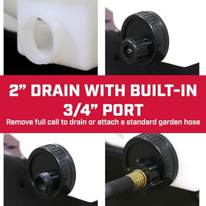 Chapin 40-Gallon 3-Point Hitch Sprayer with 2-Nozzle Boom | 2.5 GPM self-priming pump for consistent pressure and efficient field spraying - size: 40 Gallon