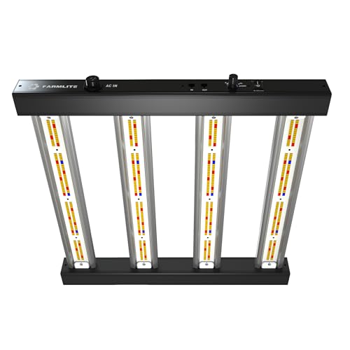 Grow Light FARMLITE Grow Lights for Indoor Plants Full Spectrum LED Growing Light Plant Hanging Growing Bar Lamps Seedling Daisy Chain Dimmable Board 2x2ft Coverage (150, Watts)