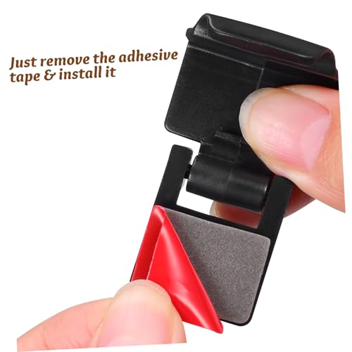 ORFOFE 6Pcs Reptile Feeding Tank Buckle Latch Durable Escape Lock for Turtle Terrarium Lightweight and Reliable Buckle for Secure Enclosure Setup for Amphibians