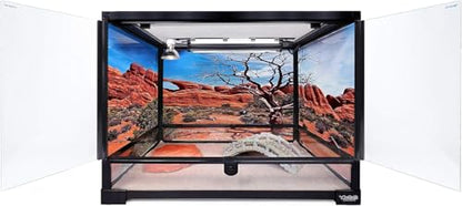 Carolina Custom Cages Terrarium; Easy Assembly (24Lx18Wx18H) - size: 24Lx18Wx18H