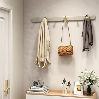 Snake Coat Hooks, Animal Wall Hooks, for Hanging Jackets, Bags, Wardrobes, Towels, Scarves, Kitchen Walls 4 Pieces (Gold) - color: Gold