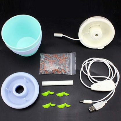 Reptile Humidifier Fogger USB 200ml Auto Shut-Off Reptile Fogger with Cute Design Quiet Cool Mist Maker for Lizard Snake Tortoise Humidifier.-