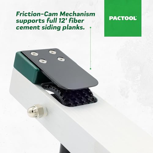 PacTool Gecko Gauge Aluminum - Hardie Board Siding Gauge for Installation | Aluminum construction for durability. Compatible with Hardie board & 5/16" fiber cement siding. Contractor-grade tool. - size: 5/16” Thickness for Hardie Siding, style: ALUMINUM