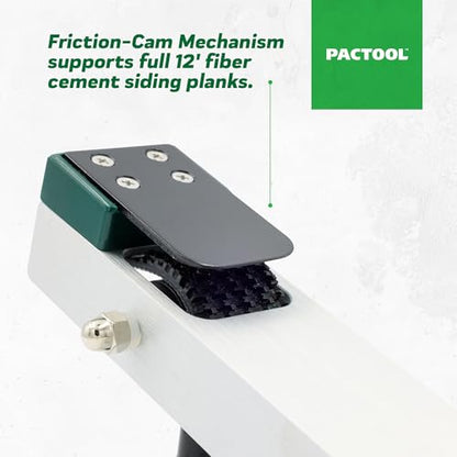PacTool Gecko Gauge Aluminum - Hardie Board Siding Gauge for Installation | Aluminum construction for durability. Compatible with Hardie board & 5/16" fiber cement siding. Contractor-grade tool. - size: 5/16” Thickness for Hardie Siding, style: ALUMINUM