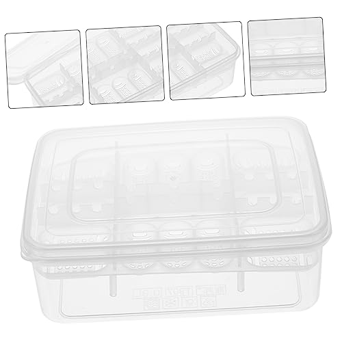 Happyyami Compartment Tray Hatching Box for Snakes Lizards and Other Reptiles Thermometer Lightweight and Portable Incubation