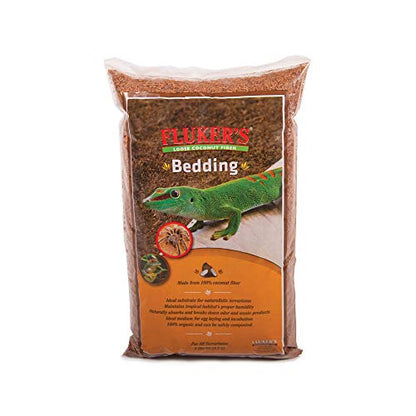 Fluker's Loose Coconut Fiber Bedding for Reptiles and Arachnids, 5QT - size: 10 Pound (Pack of 1)