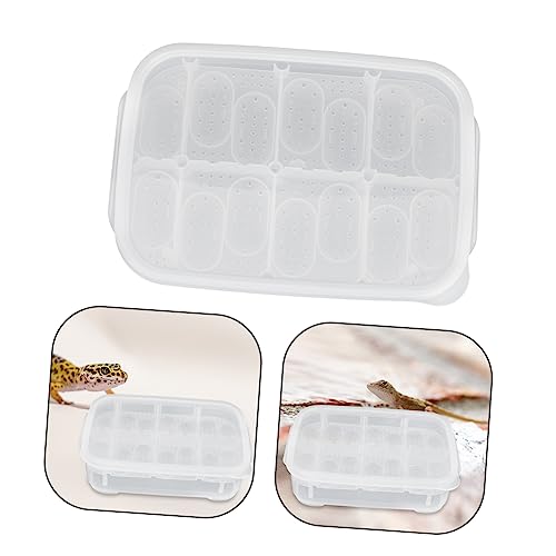 Abaodam 1pack Reptile Breeding Box Design for Snake Lizard and Crawling Pet Incubation