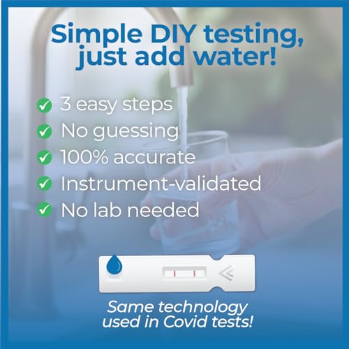 Detekt® Lead in Drinking Water Test Kit - 5-Min Results for Home - DIY