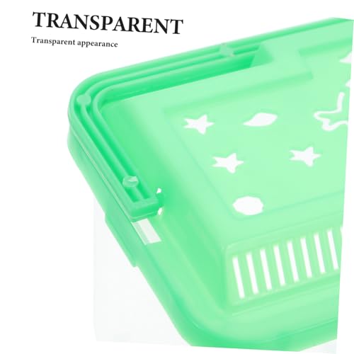 HEMOTON Desktop Handheld Portable Aquarium for Fish Turtles and Hamsters Pet Transport Box for Travel Versatile and Easy to Fish Tank Design