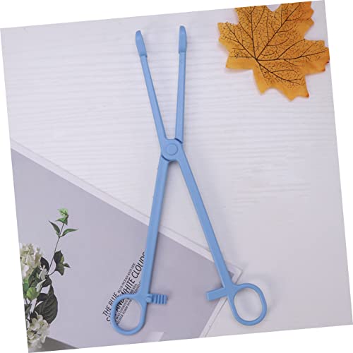 2pcs Plastic Reptile Poop Scoop Tool Tortoise Hamster Lizard Bird Waste Picker Lightweight Poop Pickup Clip for Easy Cleaning