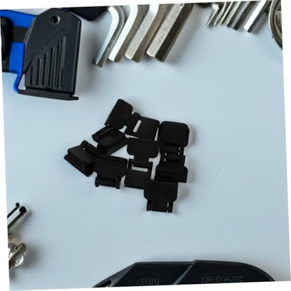 Kisangel 8pcs Aquarium Lid Clips: Turtle Feeding Box Lock Buckle Escape Reptile Terrarium Clips Lock for Tanks Living Box Buckle