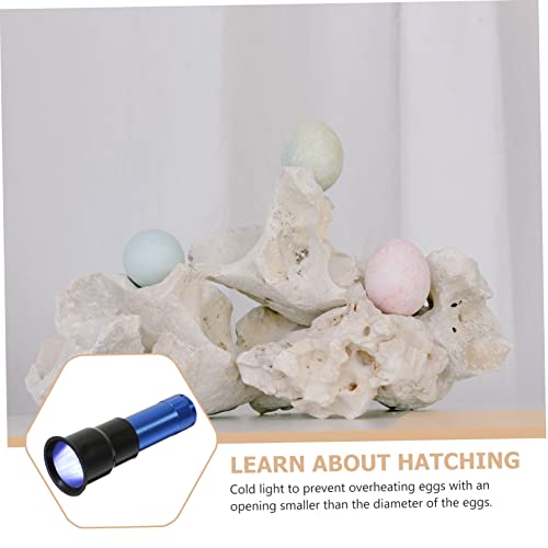 Handheld Egg Candler Lamp Professional Flash Light for Egg Testing Poultry Incubation Equipment for Chicken and Quail Eggs Portable Egg Candling Tool