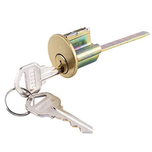 Guard Security Heavy Jimmy Proof Deadbolt,Door Lock Single Cylinder for Entry Door Gold Finish - color: Gold