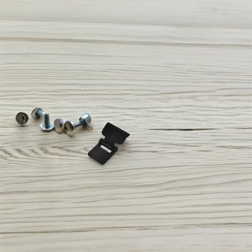 Luxshiny 8pcs Terrarium Lock Set and Aquarium Lid Fasteners, Anti-Escape Buckles for Turtle Terrariums and Reptile Enclosures, Sturdy Clips for Amphibian and Tropical Pet Tanks