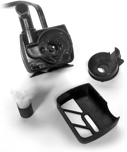 Pioneer Pet Raindrop Fountain, Pet Drinking Fountains (60 oz., Plastic -Black & White) - color: Plastic (Black & White)