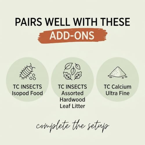 Premium Isopod Habitat Kit | Live Isopod Bundle Cleanup Crew | Live Arrival Nationwide!