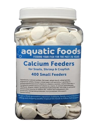 Calcium Feeders Small Disks 400ct Jar - size: 400 Count (Pack of 1)