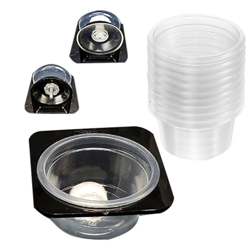 Reptiles Water Feeder Bowl with AntiEscape Design and Suction Base for Secure Placement in Habitats Secure Suction Feeder Bowl - color: food table