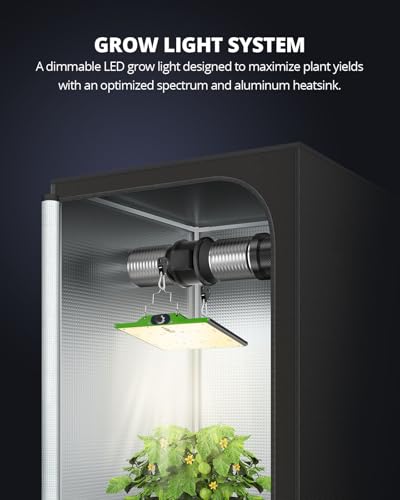 100 Watt LED Grow Light for Seed Starting Vegetables Bloom, Plant Lights | VIPARSPECTRA P1000 Dimmable Dimming Daisy Chain Grow Lights for Indoor Plants, Full Spectrum Lamp for 3x3/2x2 Grow Tent - size: 11.8"x11"