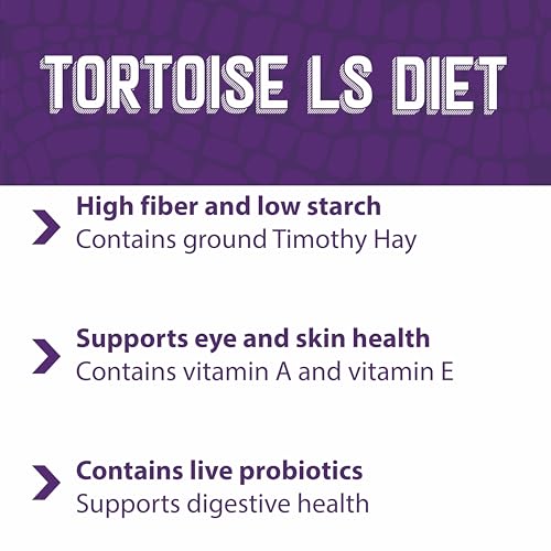 Mazuri |Tortoise LS Diet | Low-Starch Tortoise Food | 25 Pound (25 lb.) Bag
