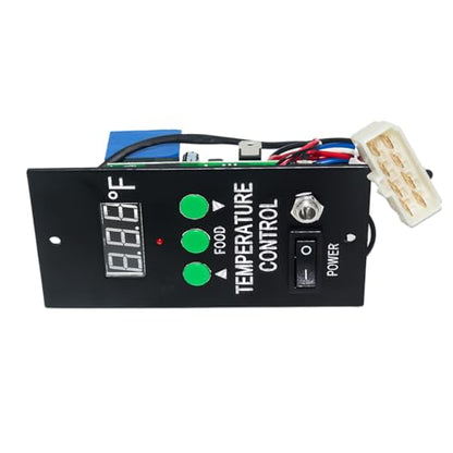 exuberant P-1051 Pellet Grill Control Board, 110V Non-WiFi Digital Temperature Control Circuit Board, Plug-and-Play Replacement Panel for Pellet BBQ Grills with Precise Heat Regulation