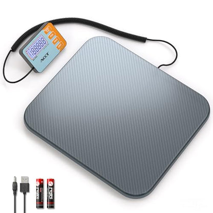Shipping Scale, 440 lbs / 0.01 KG high-Precision Digital Postal Scale | with LCD display, hold/tare/count/unit switch functions, suitable for packages, luggage, and mail warehouse shipping scales