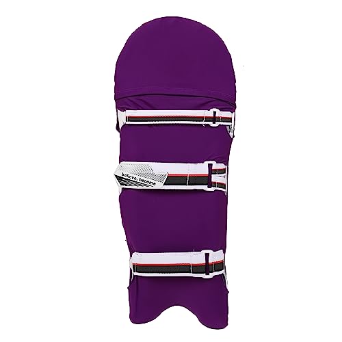 KNK Cricket Batting Pad Covers, Universal Youth and Adult Fit, Pair - color: Purple