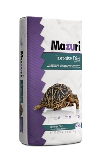 Mazuri | Tortoise Diet | 25 Pound (25 lb.) Bag