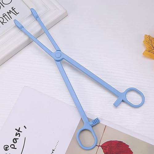 BESPORTBLE 1pc Plastic Pet Cleaning Stool Clamp for Reptiles Lizards and Birds and Easy to Use Waste Removal Tool Scissor Design for Convenient Cleaning - size: Size 2