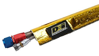 DEI Heat Sheath Gold High Temp Line Sleeve Reflects Heat 1/2" x 36" - size: 1/2" I.D. x 36"