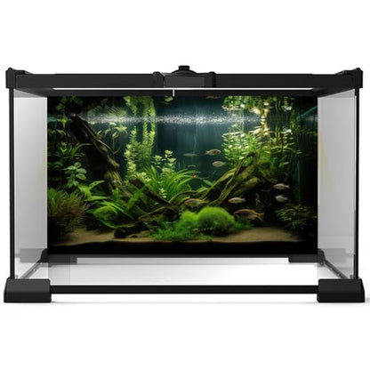 Aquarium Background Diverse Aquatic Plants and Seagrasses Terrarium Background Redwood Root Lush Green Underwater Plants Moss Fish Tank Background Under The Sea Aquarium Backdrop Vinyl 24x12in - color: Moss Green, size: 24(W)x12(H)inches/ 60(W)*30cm(H)