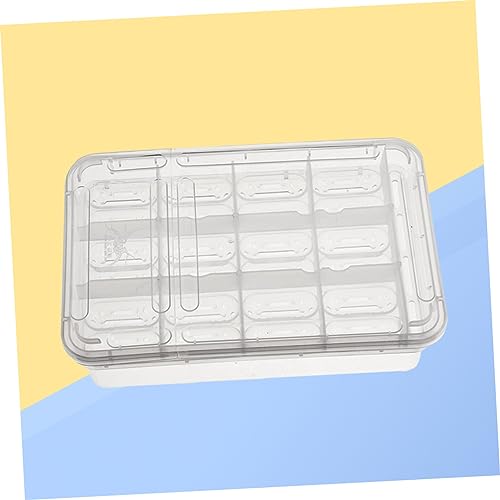 NOLITOY Compartment Isolation Box for Reptile Egg Incubation Hatching Box for Snakes Turtles Geckos and Lizards Easy to Clean and Manage