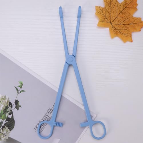 BESPORTBLE 1pc Plastic Pet Cleaning Stool Clamp for Reptiles Lizards and Birds and Easy to Use Waste Removal Tool Scissor Design for Convenient Cleaning - size: Size 2