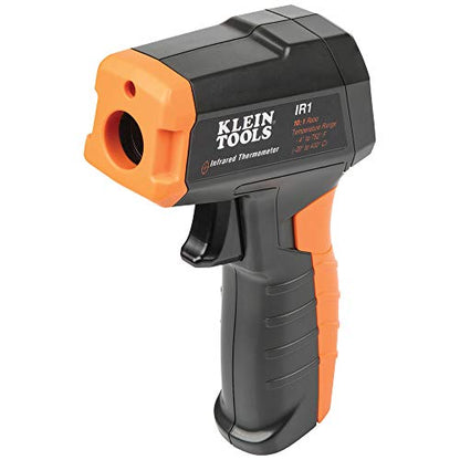 Klein Tools IR1 Infrared Thermometer, Digital Laser Gun is Non-Contact Thermometer with a Temperature Range -4 to 752-Degree Fahrenheit - style: IR Thermometer