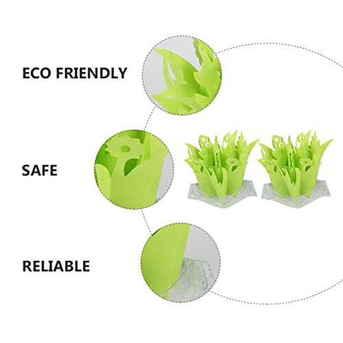 4 PCS Reptile Humidifier Humidifier Terrariums Plants Imitation