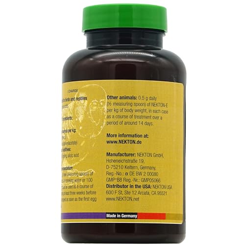 Nekton-E Vitamin E Supplement for Birds, 140gm - size: 140 grams