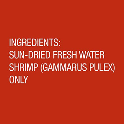Tetra ReptoTreat Gammarus 0.35 Ounce, Shrimp Treat for Aquatic Turtles, Newts and Frogs,100% Shrimp (Pack of 3) - size: 0.35 Ounce (Pack of 3)