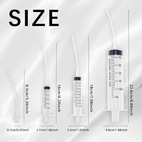 Bird Feeding Syringe With Soft Tubes - Dental Irrigation and Pet Feeding Tool
