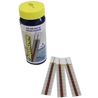 AquaChek 561141-02 Salt Water Test Strips for Swimming Pools, 10-Count, 2-Pack - size: 2-Pack