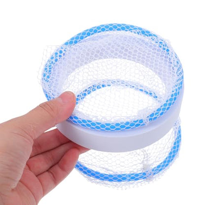 VILLCASE Floating Fish Hatchery Tank with Mesh Isolation Breeding Box, Aquarium Spawning Nest for Guppy Fry and Small Pet Breeding, Floating Design with Feeding Ports for Aquarium Breeders