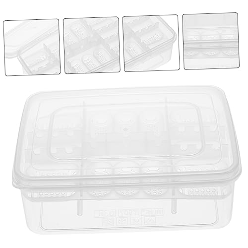 ibasenice Reptile Egg Incubator Box Transparent Hatchery Case for Snakes Lizards and Turtles Easy to Manage and Clean Breeding Tool for Reptile Eggs with Temperature Gauge