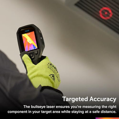 Flir TG268 Thermal Imaging Camera, 320x240 Spot IR, Bullseye Laser | 160x120 native IR, MSX, 640x480 visual, IP54, building/HVAC/electrical, strap, pouch - style: TG268