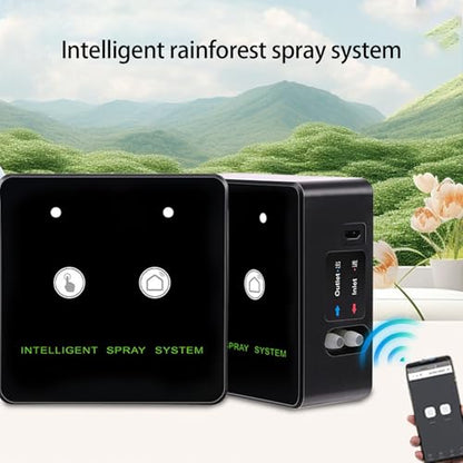 Reptiles Misters Device Automatic Humidifier Intelligent Terrariums Misting Adjustable Copper Nozzles LCD Display Adjustable Misting Nozzles