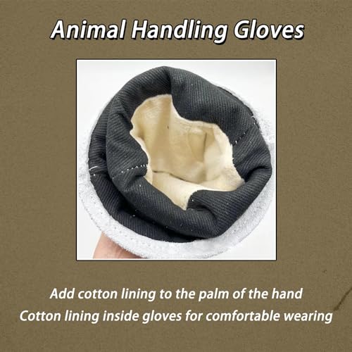 Animal Handling Gloves Vet Grooming Puncture Proof Anti-Bite Scratch For Cat Dog Snake Falcon Grabbing Reptile
