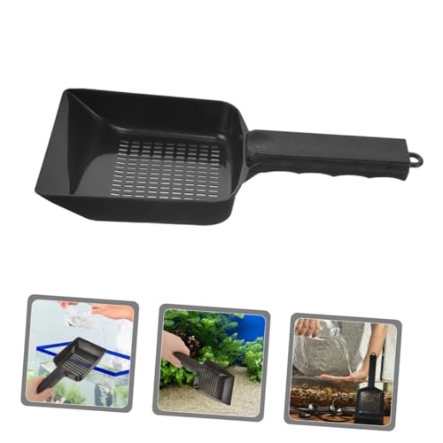 GALPADA 2pcs Aquarium Gravel Scoop for Fish Tank Sand Cleaning Versatile Sand Removal Tool for and Reptile Habitat Lightweight and User-Friendly Design