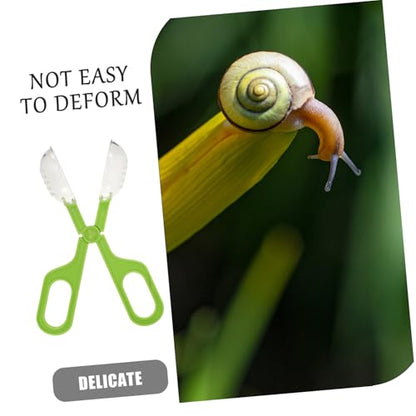 ORFOFE Fish Tank Cleaning Tool Reptile Poop Scoop Insects Catcher Tweezers Multi-Purpose Clamp