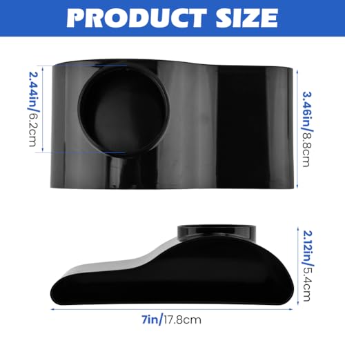 Aquarium Decor, Shrimp Dome Hide & Habitat, Aquarium Tunnel Cave, Natural Curve Underground Hideout for Shrimp, Guppy, Fish Tank Decor & Viewing Accessories