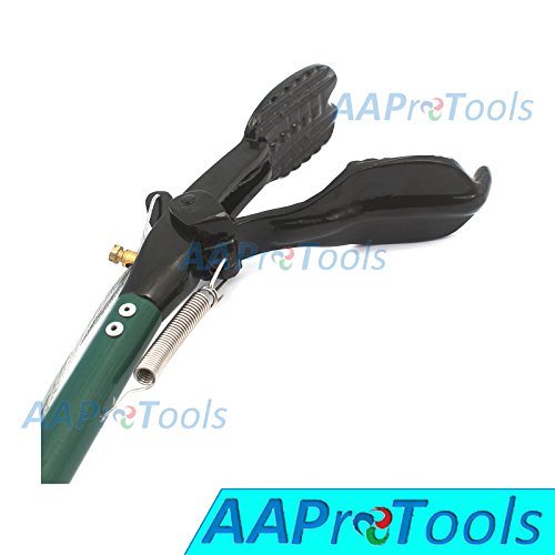 30 INCH Professional Standard Snake Tongs Reptile Grabber Rattle Snake Catcher Green Wide JAW HANDLING Tool A+ Quality
