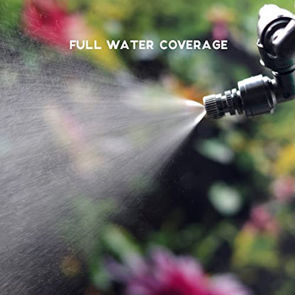 1/4" Reptile Mister Nozzle, Adjustable Spray for Terrarium Fogger | 2 Pcs adjustable reptile misting nozzles. Compatible with most misting systems for terrarium, vivarium & rainforest tanks - size: 2Pack